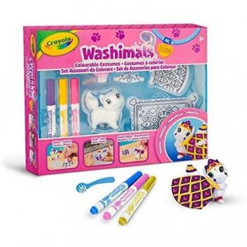 Crayola Washimals - Washimals Pets Set Accessorios para colorear Princesa - 74-7436