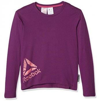 Camiseta Reebok Essentials Long Sleeve T-shirt Morado 4 Años Niño