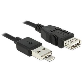 Cable USB 2.0 A a Micro-USB B de 1 m - Negro