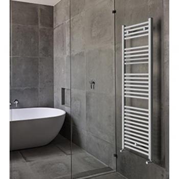 Toallero radiador Ocean 50 cm cromado para baño con diseño elegante