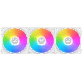 Ventilador de CPU Xigmatek Starlink ARGB Blanco (Pack de 3) - 120mm