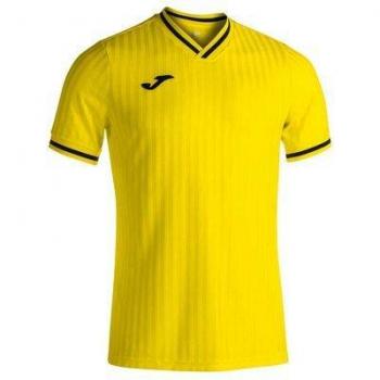 Joma Toletum III Men's Short Sleeve Yellow T-Shirt