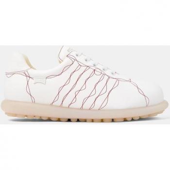 CAMPER Twins Casual Shoes for Men - White, Smooth Leather, Size 39/6.5