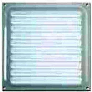 Brinox B 7022 5D - Rejilla Aluminio 7022 Lacado Blanco 15X15-0,8