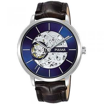Pulsar Classic Automatic Analog Men's Watch with Cowskin Bracelet P8A007X1