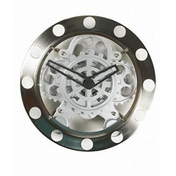 Invotis Gear - Reloj de pared, diámetro de 34 cm