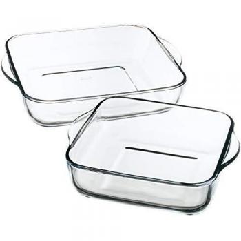 Conjunto de 2 Bandejas Cuadradas para Horno Borcam