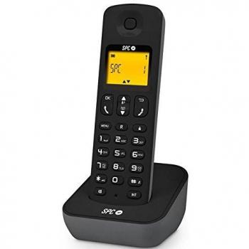 SPC Telecom TEL317280N - Teléfono fijo inalámbrico, color negro