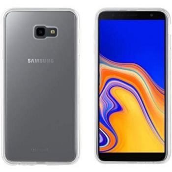 Muvit Cristal Soft - Pack de Carcasa y Protector Pantalla para Samsung Galaxy J4 Plus