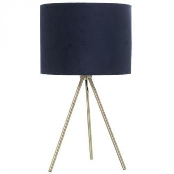 Lámpara de mesa Alexandra House Living Azul Multicolor Metal 40 W 24 x 43 x 24 cm