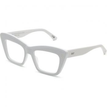 Retrosuperfuture Model 107 Unisex Cat Eye White Sunglasses