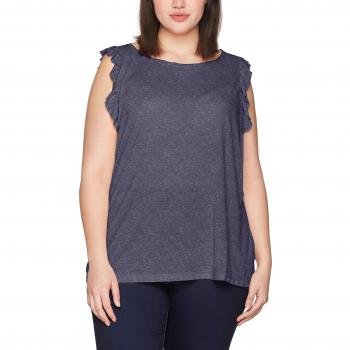 Junarose Jrmille Sl Top-S, Camiseta sin Mangas para Mujer, Azul