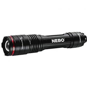 NEBO NB6860 Linterna táctica LED, Sistema de enfoque de 1.800 lúmenes, Li-Ion Akku, wasserdicht IPX7, Selbstverteidigungsmodus