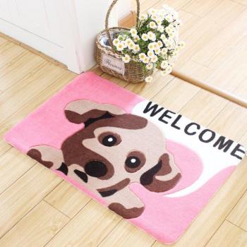 Sala de estar baño absorbente de agua alfombras/ pies hermoso dormitorio/esteras de baño para antideslizante-C 48x78cm