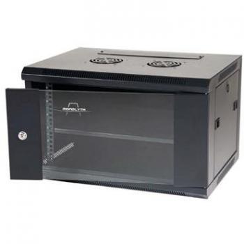 Monolyth Armario Rack Mural 6U SH6306 Negro 600x300mm