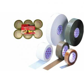 MIARCO 22740 - Cinta adhesiva BOPP con adhesivo base agua Gama Azul Blanco Pack-6 PV 48mm x 66m