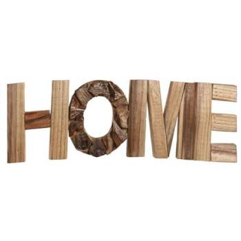 Figura Decorativa Home ESPRIT Natural Marrón Claro Urbano 58 x 4 x 20 cm
