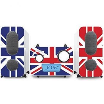BigBen MCD11CITYMP3USB Color Reino Unido Microcadena Juvenil