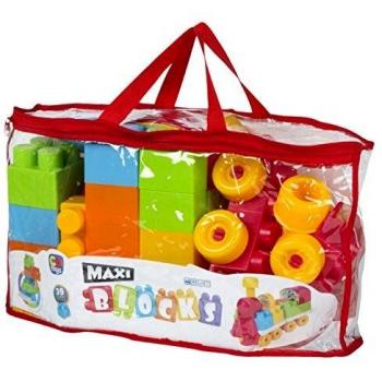 Color Baby- Construcción de Tren en Bolsa, 39 Piezas