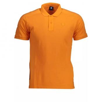Sunset Orange XL Men's Cotton Polo Shirt by North Sails