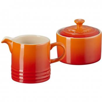 Set de Lechera y Azucarero de Cerámica de Gres Le Creuset