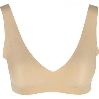 Sloggi Women's Zero Feel 2.0 Non-Wired Soft Bra - Cognac Beige, XS