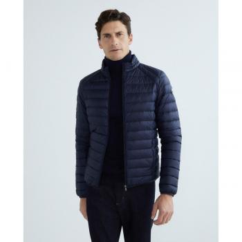 Chaqueta Mat Azul Jott - Plumífero de hombre sin mangas con cierre de cremallera