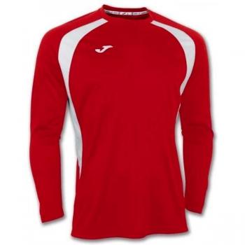Joma 100015.602 - Camiseta de equipación de manga larga para hombre, color rojo / blanco, talla XL