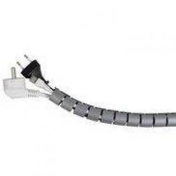Duolec 460R205 - Organizador Cables Gris 2M Diámetro 25Mm C