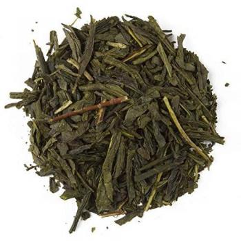 Aromas de Té - Té Verde Sencha Earl Grey/Green Tea Sencha Ecológico a Granel con Aroma Natural de Bergamota, 50 gr