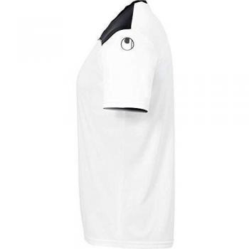 uhlsport Offense 23 Poly Shirt Camiseta De Fútbol para Hombre, Blanco/Negro/Antracita, 116