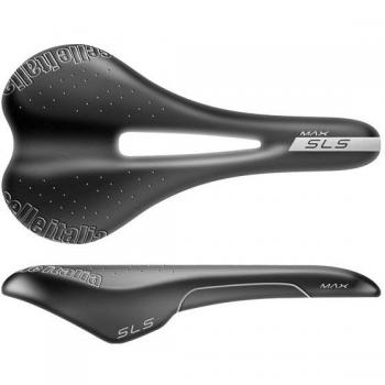 Selle Italia Max SLS Flow 14 - Sillín de ciclismo, color negro