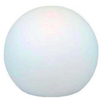 Newgarden - BULY ø20 cm Lámpara Esfera Decorativa Redonda con Cable o Carga Solar, Batería Recargable, Muy Resistente para Exterior e Interior, Varios Acabados, Hecha de Poliet