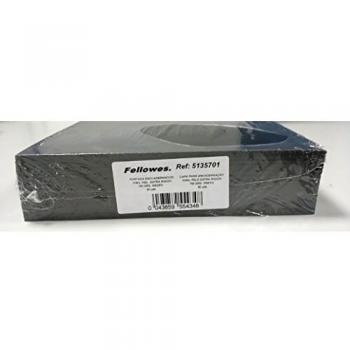 Fellowes 5135701 - Portadas para encuadernar de cartón extra rígido, A4, negro