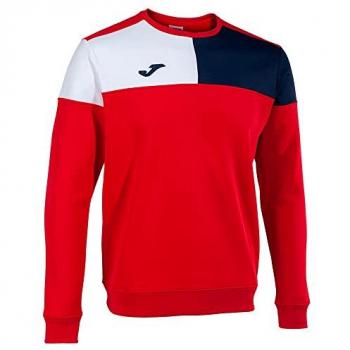 Sudadera Crew V Hombre Niño Rojo Marino Blanco