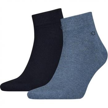 Calvin Klein - Pack de dos pares de calcetines souquet azul