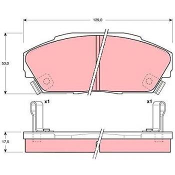 TRW Automotive AfterMarket GDB3034 TRW