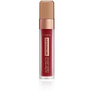 L'Óreal Paris Les Chocolats Labial Líquido Mate - Tono Rojo Nude 864 Tasty Ruby