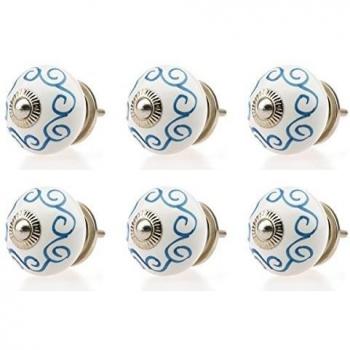 6x Perillas Tiradores de Muebles_Azul_5007-E_R4-190_K29