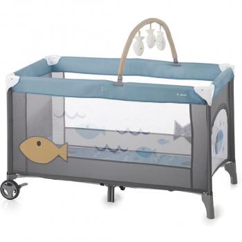 Jané Cuna de Viaje One Level Toys Lazuli Blue