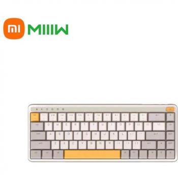 Teclado Mecánico MIIIW ART Series Z680 con Switches Gateron Amarillo, 68 teclas