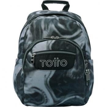 Mochila Totto Gommas Escolar Pequeña Negra - Bluc