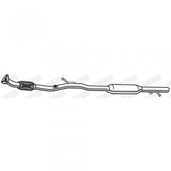 Silenciador Intermedio Walker 22154