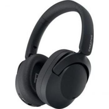 Auriculares Inalámbricos Creative Zen Hybrid 2 con ANC, Bluetooth y USB-C, Negro
