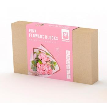 Bloques de construcción ramo de flores rosas – 234 piezas