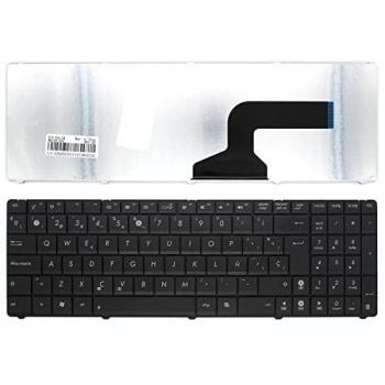 Teclado Compatible para Portátil ASUS N53S N53SM N53SV N73S - Recambio Teclas Fácil de Instalar