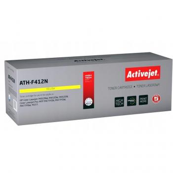 Cartucho de Tóner Compatible Activejet ATH-F412N Amarillo 1 pieza