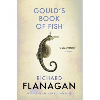 Libro Vintage de Peces de Gould: Novela en Doce Peces por Richard Flanagan