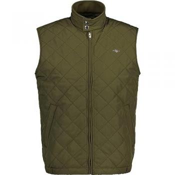 GANT Men's Quilted Windcheater Vest - Juniper Green - XL