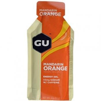 GU Energy Gel Energizante de Mandarina Naranja - Paquete de 24 x 32 gr - Total: 768 gr